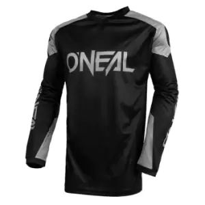 O'Neal Matrix Ridewear Long Sleeve Jersey Black/Grey Medium