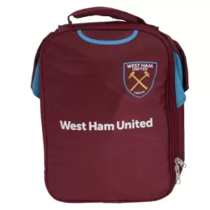 West Ham FC Official Classic Football Kit Lunch Bag (One Size) (Claret/Blue)
