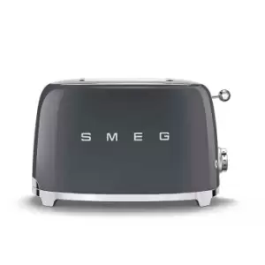 SMEG 50s Retro Style TSF01GRUK 2 Slice Toaster