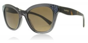 Valentino VA4005 Sunglasses Transparent Grey 502173 52mm