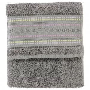 Linens and Lace Border Stitch Towel - Tropical