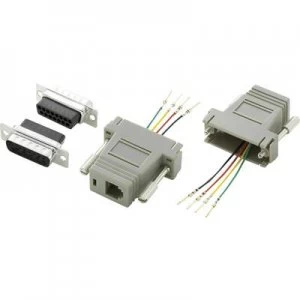 D SUB adapter D SUB plug 15 pin RJ11 socketConrad Components1 pcs
