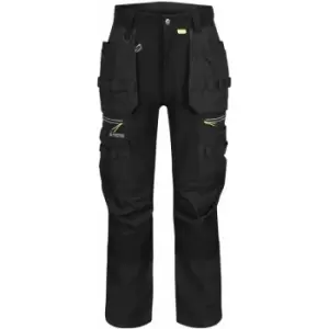 Regatta - Mens Infiltrate Softshell Stretch Work Trousers (32S) (Black) - Black