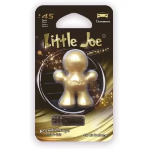 Little Joe Metallic Edition Cinnamon Scented Car Air Freshener (Case Of 6)
