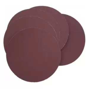 125mm (5) Self Adhesive Sanding Disc 80grit, Pack of 5 - Charnwood