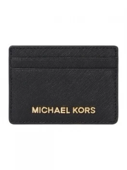 Michael Kors Jetset Black cardholder Black