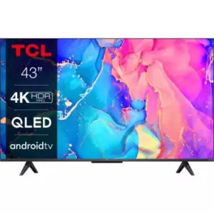 TCL 43" 43C635K Smart 4K Ultra HD QLED TV