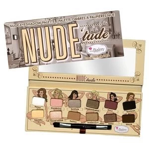The Balm NUDEtude Nude eyeshadow palette 12 shades Multi