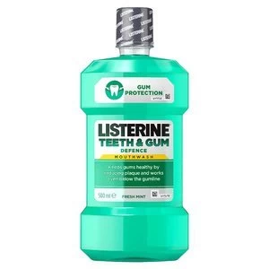 Listerine Teeth And Gum Mouthwash 500ml