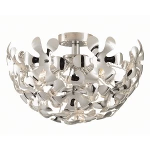 The Lighting and Interiors Group Loopal Ceiling Light - Chrome