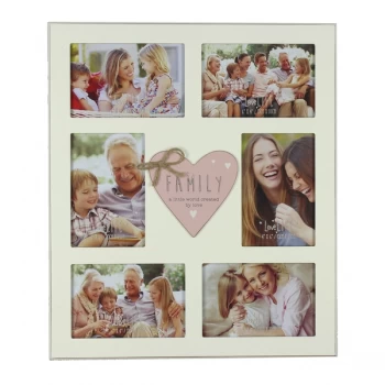4" x 6" - Love Life Family Collage Frame