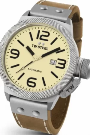 Mens TW Steel Canteen Automatic 50mm Watch CS0016