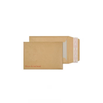 Board Back Pocket Peel and Seal Manilla 120GM BX250 162X114 - Box of 250
