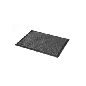 Skystep workstation matting, black, LxWxH 900 x 600 x 13 mm