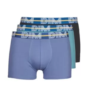 DIM BO POWERFUL X3 mens Boxer shorts in Blue - Sizes EU M,EU S,EU XL,EU L