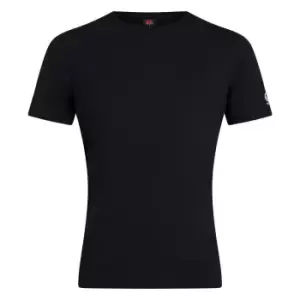 Canterbury Unisex Adult Club Plain T-Shirt (XXL) (Black)