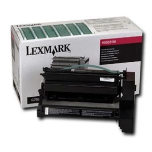Lexmark 15G031M Magenta Laser Toner Ink Cartridge