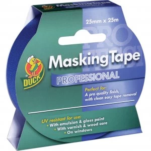Duck Tape Professional Masking Tape Blue 25mm 25m