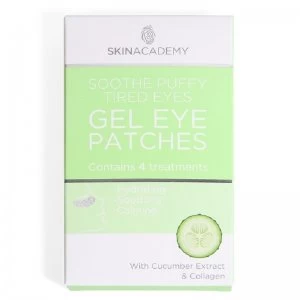 Skin Academy Soothe Puffy Tried Eyes Gel Eye Patches