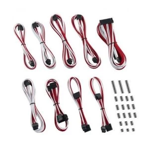 CableMod Classic ModMesh RT-Series Cable Kit ASUS ROG / Seasonic - White/Red