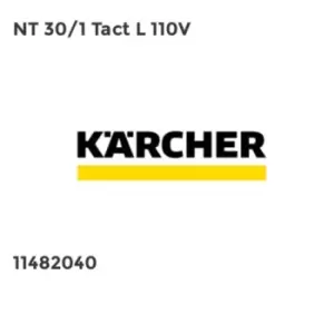 Karcher NT 30/1 Tact L 110V