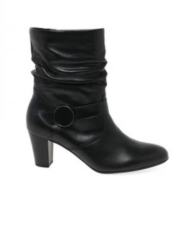 Gabor Maxie Wide Fit Ruched Leg Boots