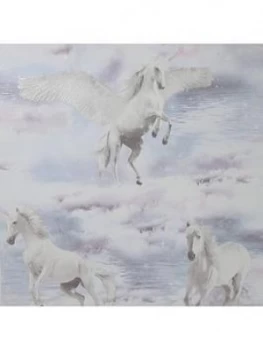 Arthouse Glitter Unicorn Kingdom Wallpaper