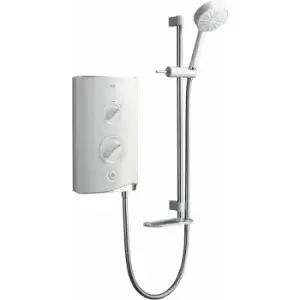 Mira Sport Electric Shower 9.0kW White & Chrome