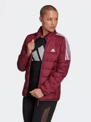 adidas Essentials Down Jacket, Red, Size 2XL, Women