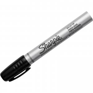 Sharpie Small Bullet Tip Permanent Marker Pen Black Pack of 1