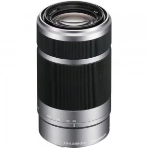 Sony SEL55210 55 210mm F4.5 6.3mm Lens Silver