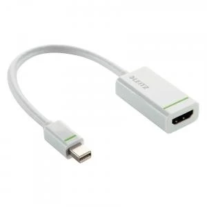 Leitz White Complete Mini DisplayPort to HDMI Adapter 63100001