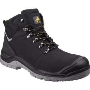 Amblers Mens Safety As252 Lightweight Water Resistant Leather Safety Boots Black Size 6.5