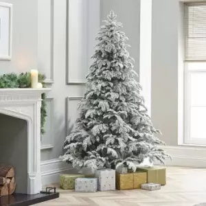 The Winter Workshop - 8ft Snowy Noble Pine Artificial Christmas Tree