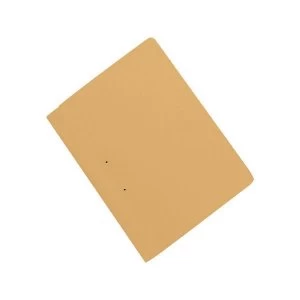Guildhall Foolscap 315gm2 Manilla Pocket Spiral File Folder Yellow Pack of 25