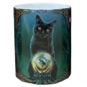 Lisa Parker Ceramic Rise of the Witches Cat Oil Burner