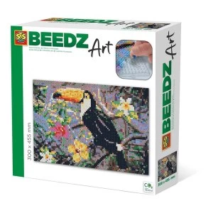 SES CREATIVE Toucan Beedz Art Mosaic Kit, 7000 Iron-on Beads