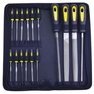 Rolson 24779 16pc File Set With Pouch