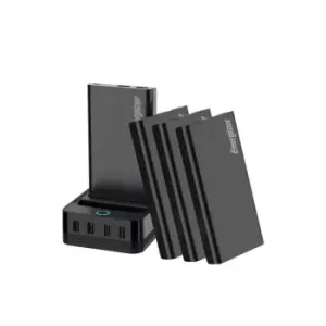 Energizer PS2000 Charging Station with 4 x 10&#44000mAh Power Banks