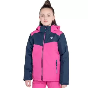 Dare 2b Girls Impose II Waterproof Breathable Hooded Coat 5-6 Years- Chest 24', (60cm)