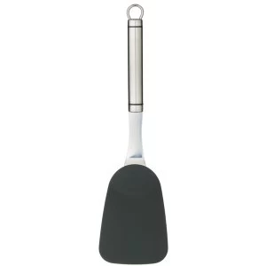 KitchenCraft Professional Solid Nylon Cooking Turner with Stainless Steel Handle 32 cm