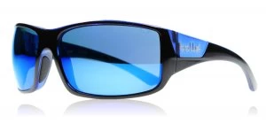 Bolle Tigersnake Sunglasses Black / Matte Blue 11928 Polariserade 66mm