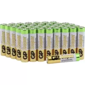GP Batteries Super AAA battery Alkali-manganese 1.5 V 40 pc(s)