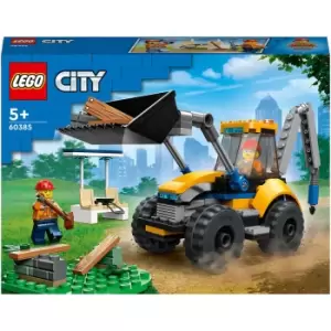 LEGO City: Construction Digger, Excavator Vehicle Toy (60385)