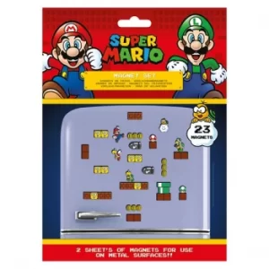 Super Mario Fridge Magnet Set