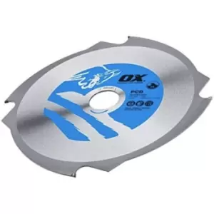 Ox Tools - ox Fibre Cement Cutting Blade - 4 Teeth - 165/20mm