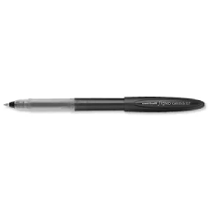 Original Uni Ball Signo UM 170 Gelstick Rollerball Pen Line Width 0.4mm Tip Width 0.7mm Black Pack of 12 Pens