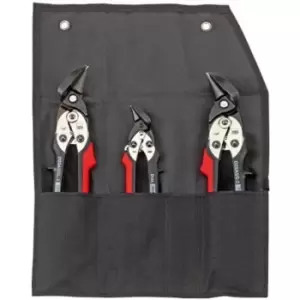 Bessey DSET29-15 Shape and Straight Cutting Snips Set in Pouch, BE770017