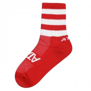 Atak GAA Half Leg Football Socks - Red/White