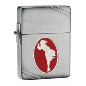 Zippo 1935 Replica Windy Collectible Of The Year Brushed Chrome Lighter